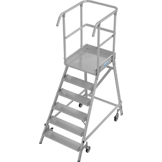 Plattformtreppe Krause einseitig 6 Stufen 1450mm