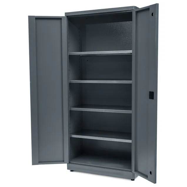 Materialschrank mit 4 Fachböden grau 2030x920x450 (HxBxT)
