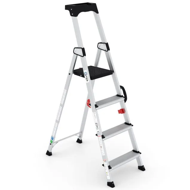 Haushaltstreppe Wixor Handyman einseitig 4 Stufen