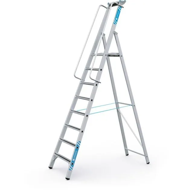 Plattformtreppe Zarges Meistertritt S 8 Stufen 2070 mm