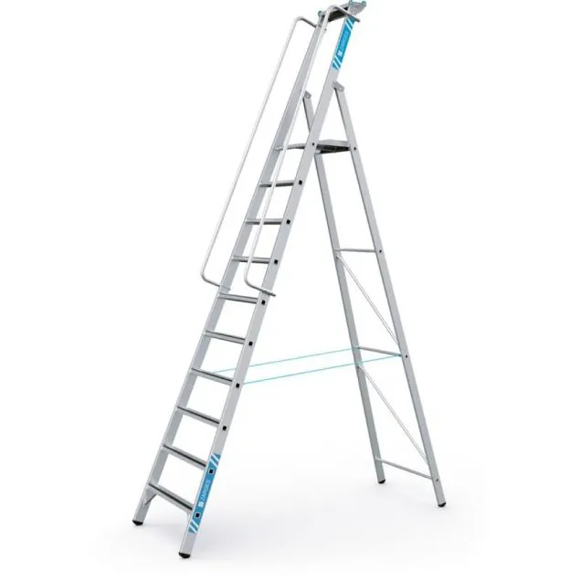 Plattformtreppe Zarges Meistertritt S 10 Stufen 2590 mm