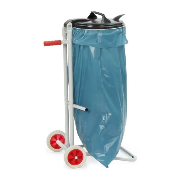 Abfallsackhalter für 1 Abfallsack fahrbar