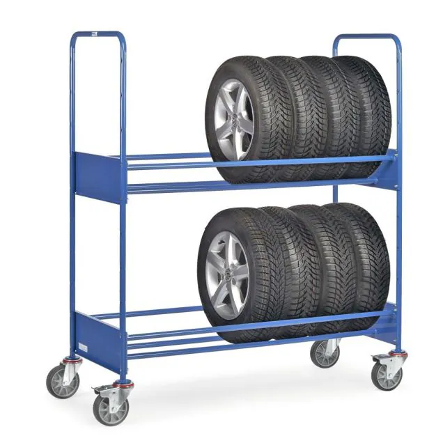 Reifenwagen 250 kg mit 2 Ladeflächen