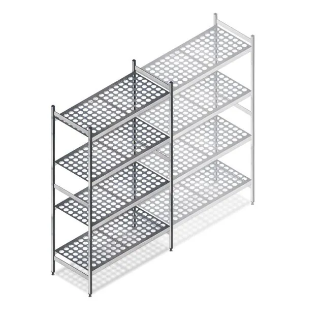 Hygienisches Regal 6611 1800x900x560 mm (HxBxT) 4 Ebenen Grundregal