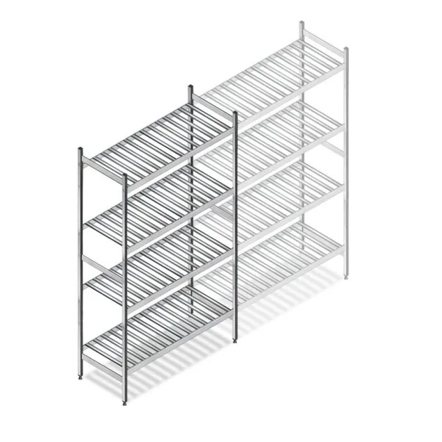 Hygienisches Regal 6811 1800x960x460 mm (HxBxT) 4 Ebenen Grundregal