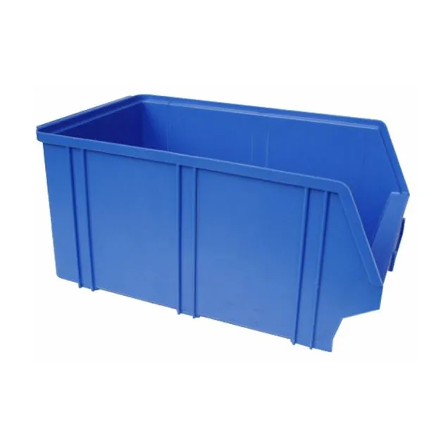 Kunststoff Stapelbehälter, Lagerbehälter A4 350x210x160 mm (lxbxh) blau