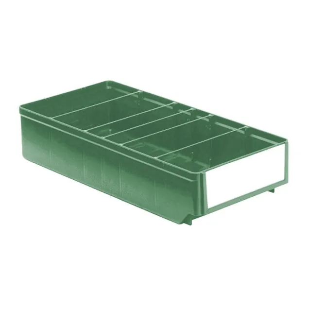 Lagerbehälter, Lagerregalbehaelter RK 400x186x83 mm (lxbxh) grün