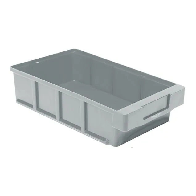 Lagerbehälter, Lagerregalbehälter VKB 300x186x83 mm (lxbxh) grau