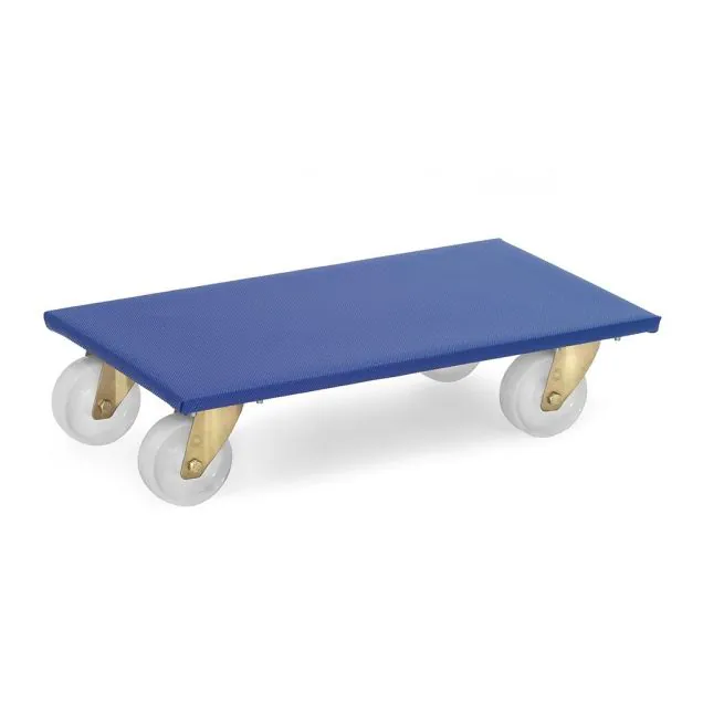 Möbelroller, Möbel-Rollplatte 350 kg, 600x300 - 2 Stück