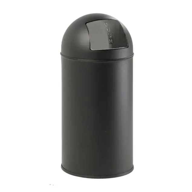 Pushcan Abfallbehälter EKO 40 Liter matt-schwarz