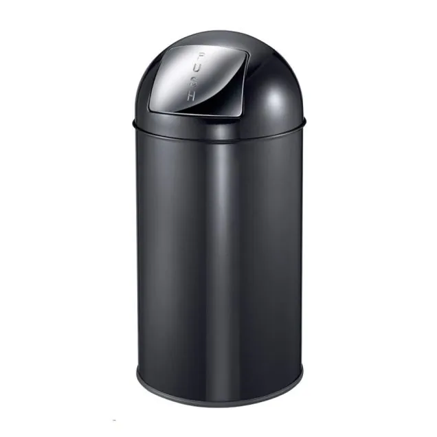 Pushcan Abfallbehälter EKO 40 Liter schwarz