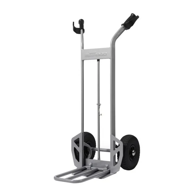 Stahl-Sackkarre Matador M-NST400-L4 200 kg 1150 mm mit fester und klappbarer Ladeplatte