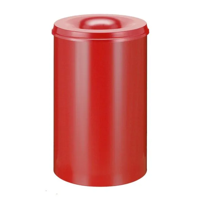 Feuerlöschender Papierbehälter 110 Liter rot