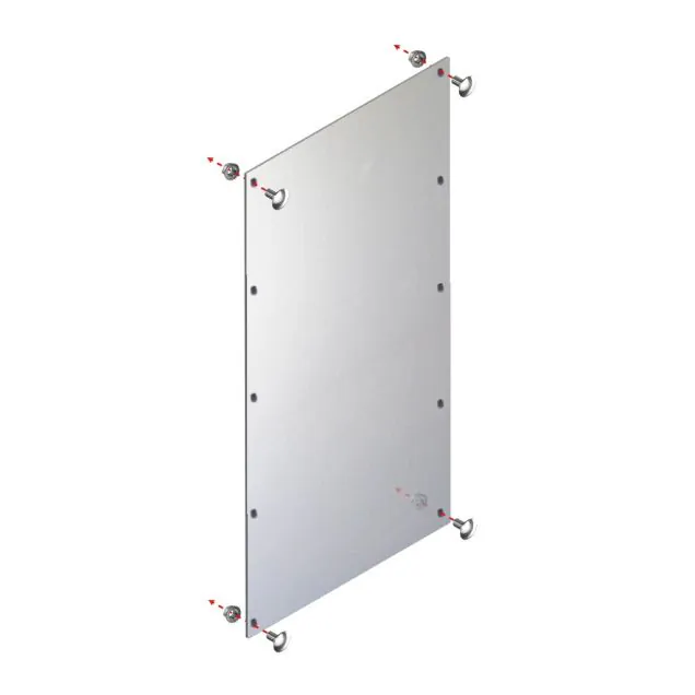 Seitenwand Heavy Duty 1000x500 verzinkt