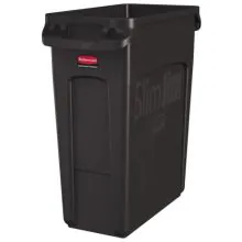 Slim Jim Behälter mit Lüftungsschlitzen 60 Liter Braun