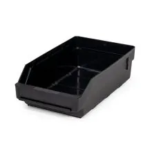 Lagerbehälter 3018 Schwarz (ESD) 300x180x95mm (lxbxh)