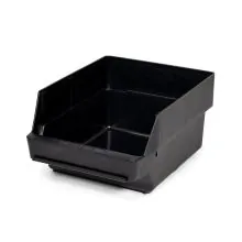 Lagerbehälter 3024-15 Schwarz (ESD) 300x240x150mm (lxbxh)