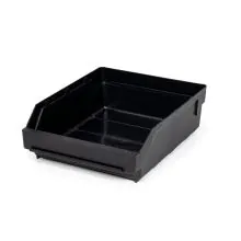Lagerbehälter 3024 Schwarz (ESD) 300x240x95mm (HxBxT)