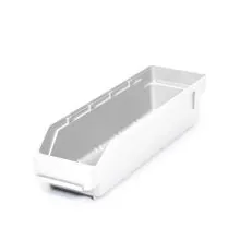 Lagerbehälter 4012 weiß 400x120x95mm (HxBxT)