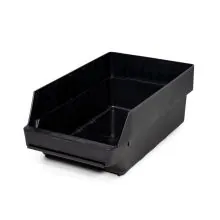 Lagerbehälter 4024-15 Schwarz (ESD) 400x240x150mm (lxbxh)