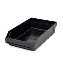 Lagerbehälter 4024 Schwarz (ESD) 400x240x95mm (lxbxh)