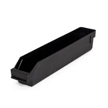 Lagerbehälter 5009 Schwarz (ESD) 500x90x95mm (lxbxh)