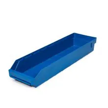 Lagerbehälter 6018 Blau 600x180x95mm (lxbxh)