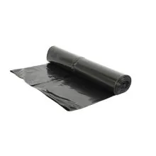 Abfallsäcke 60L 600x800x0.2mm Schwarz - Rolle von 20 Säcken