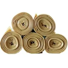 Original Müllsäcke 70L 580x1020x0.5mm Orange - Rolle von 20 Säcken