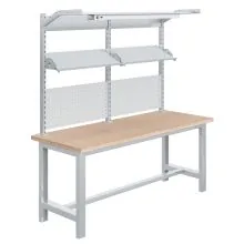 Arbeitstisch Sofame Multiplex 40mm 2000x750x840mm 1500kg Grau