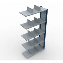 Gebrauchtes Anbauregal Nedcon Fachbodenregal 2000x1220x400 mm (HxBxT) 5 Ebenen