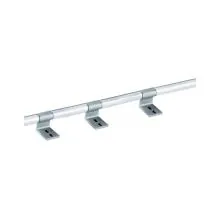 Aluminium-Railsystem rund Ø30x3000mm Anbauregal für Krause Regalleitern