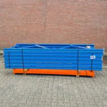 Voordeelpartij gebruikte Stow palletstelling 3300x14220x1100 mm (hxbxd) 2 niveaus