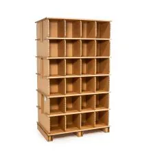 PIX Slots 48 Twin – doppelseitiger Fächerschrank mit 48 großen Fächern