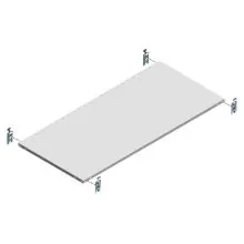 Ebene Fachboden HD 150kg 1300x600mm (bxt)