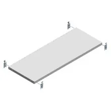 Ebene Fachboden HD 250kg 1300x500mm (bxt)