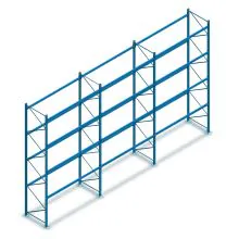 Vorteilsreihe gebrauchte Stow Palettenregal 5250x8580x1100 mm (HxBxT) 4 Ebenen