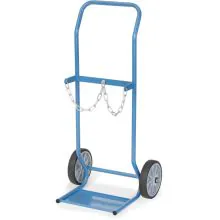 Gasflaschenwagen 50 kg für 2 Gasflaschen à 10 Liter mit Vollgummibereifung