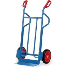 Stahl-Sackkarre 350 kg 1200 mm mit Gummibereifung