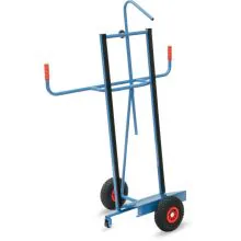 Plattenwagen 350 kg 1460 mm mit Luftreifen, Profilgummi und Fallsicherung