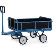 Handwagen mit Holzwänden 1200x800x1125 mm (HxBxT) 750 kg