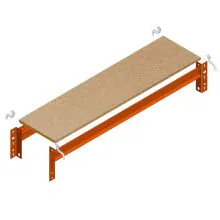Ebene AR Weitspannregal 1610x400mm (BxT)