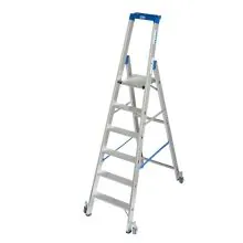 Industrietreppe Krause fahrbar 6 Stufen 1400mm