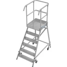 Plattformtreppe Krause einseitig 6 Stufen 1450mm