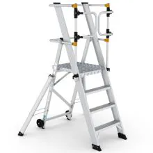 Magazintreppe Wixor klappbar extra sicher 4 Stufen