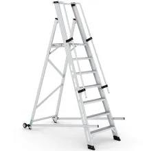 Klappbare Lagertreppe Wixor 7 Stufen