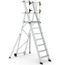 Lagerleiter Wixor klappbar extra sicher 7 Stufen