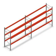 Kombiangebot Palettenregal AR T2 3500x6840x1100 mm (HxBxT) 3 Ebenen 2415kg/Eb.