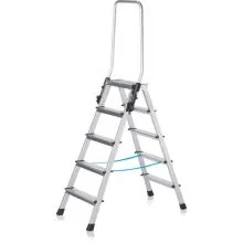 Industrietreppe Zarges XLstep B doppelt 2x5 Stufen 1240 mm