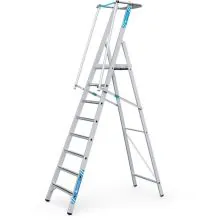 Plattformtreppe Zarges ZAP Safemaster S 8 Stufen 2110 mm